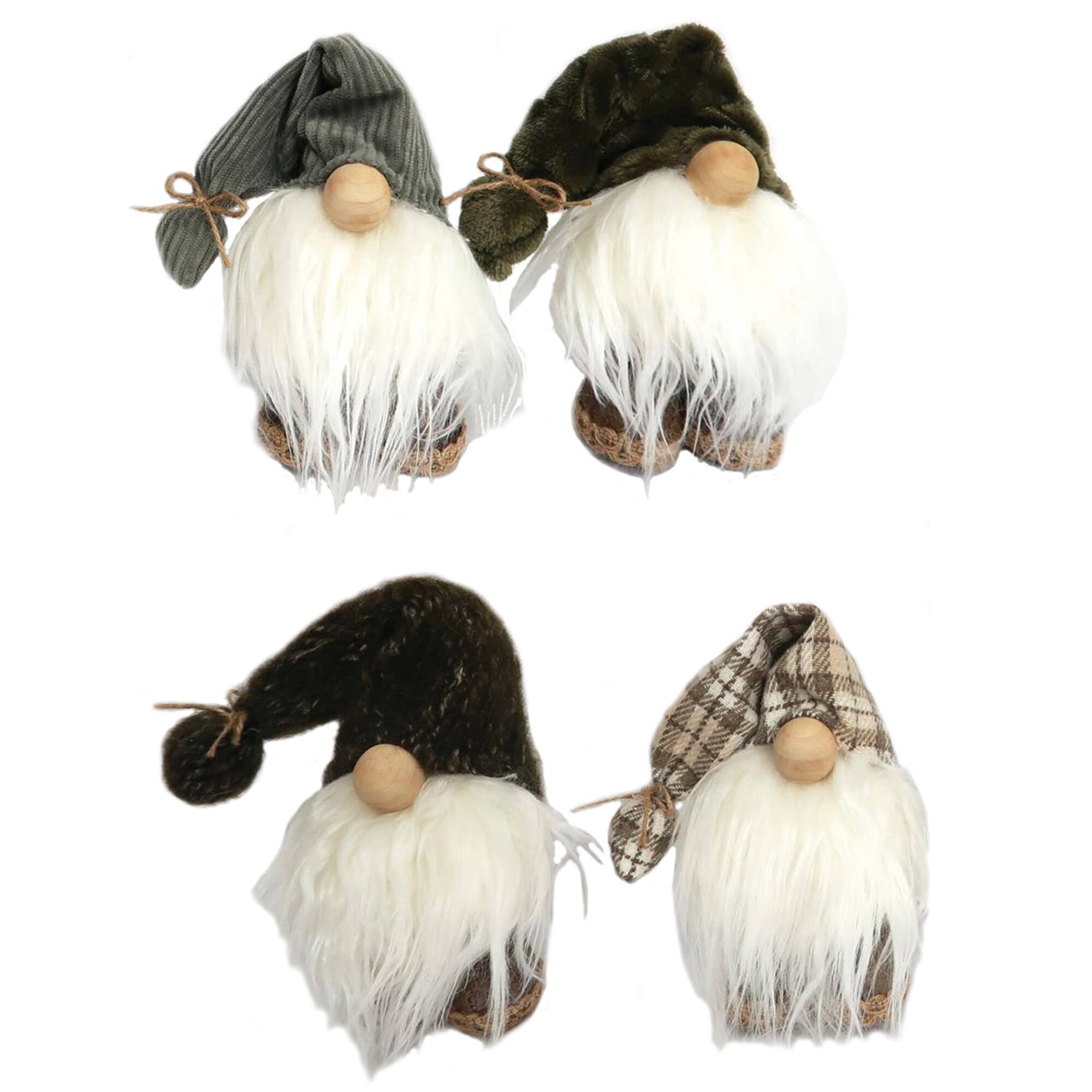 Santa's Workshop 6" Happy Gnomes Set